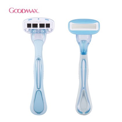 Navalla d'afaitar de bikini de cos d'un sol ús per a dones de seguretat de cinc fulles